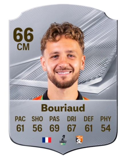 Bouriaud 66 Common CM FC 26 card