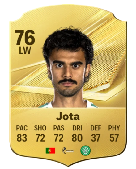Jota 76 Common LW FC 26 card