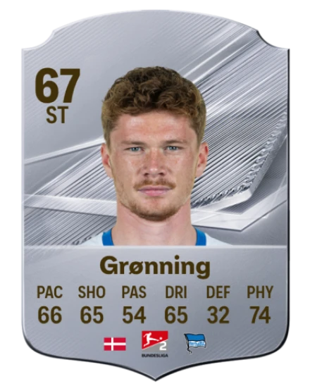 Grønning 67 Common ST FC 26 card