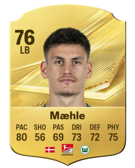 Mæhle 76 Common LB FC 26 card