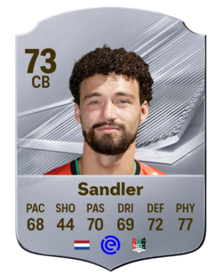 Sandler 73 Common CB FC 26 card