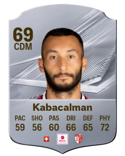 Kabacalman 69 Common CDM FC 26 card