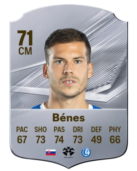 Bénes 71 Common CM FC 26 card