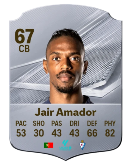 Jair Amador 67 Common CB FC 26 card