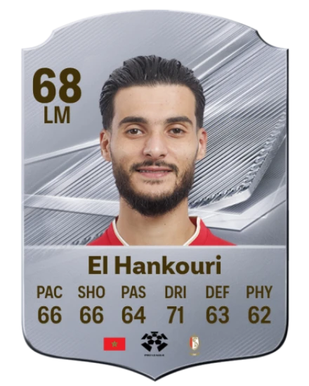 El Hankouri 68 Silver LM FC 27 card