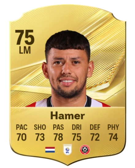 Hamer 75 Common LM FC 26 card