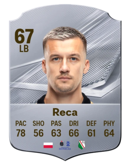 Reca 67 Silver LB FC 27 card