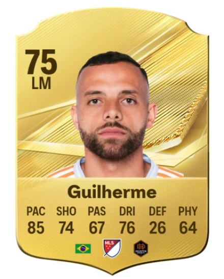 Guilherme 75 Common LM FC 26 card