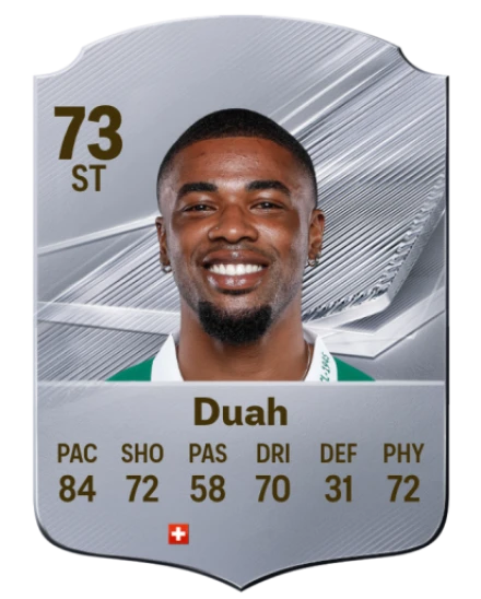 Duah 73 Common ST FC 26 card