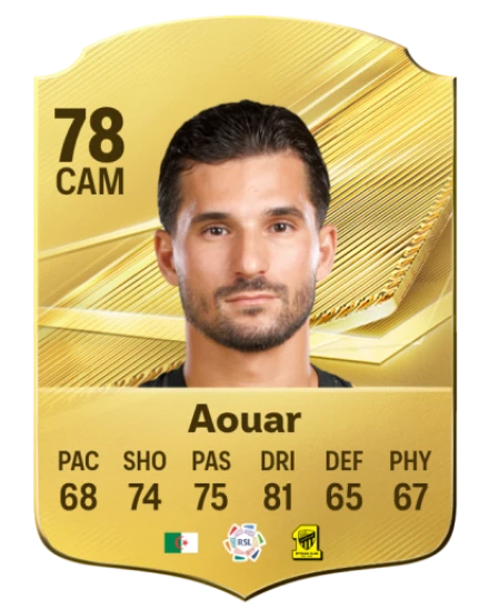 Aouar 78 Common CAM FC 26 card