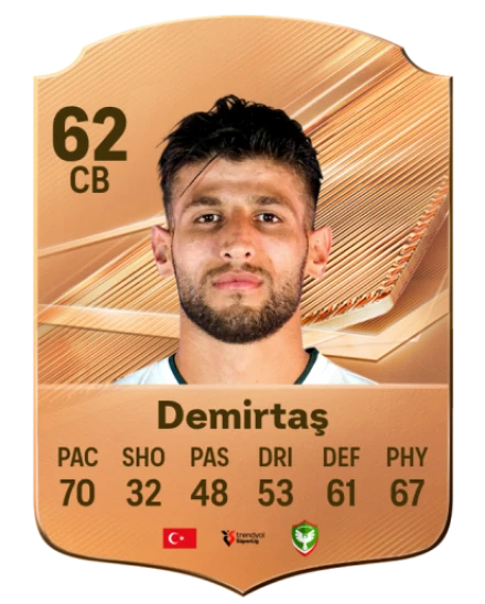 Demirtaş 62 Bronze CB FC 27 card