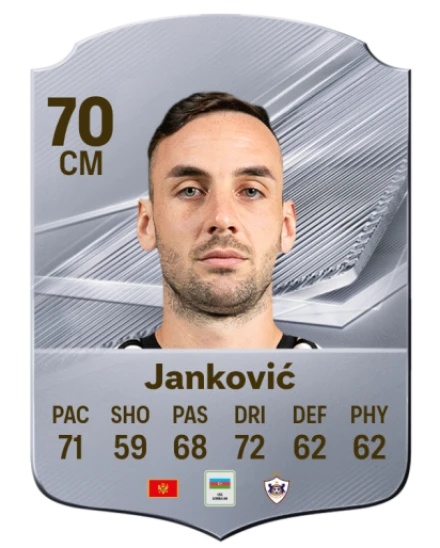 Janković 70 Common CM FC 26 card