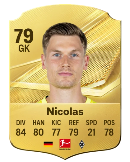 Nicolas 79 Common GK FC 26 card
