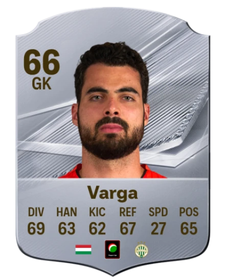 Varga 66 Silver GK FC 27 card