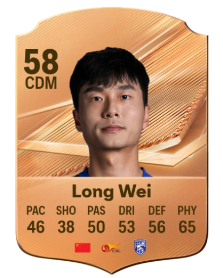 Long Wei 58 Bronze CDM FC 27 card