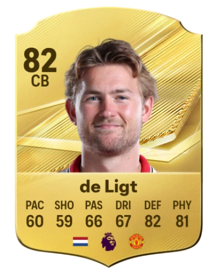 de Ligt 82 Common CB FC 26 card