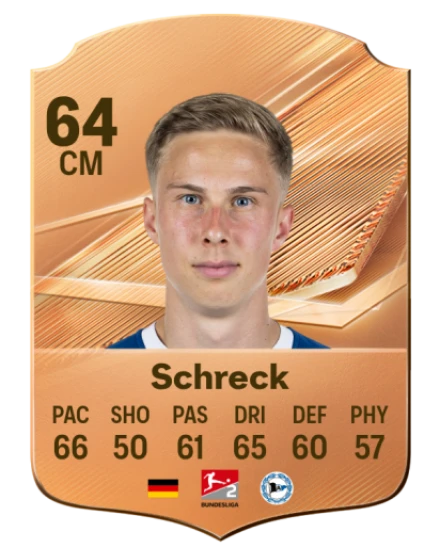 Schreck 64 Bronze CM FC 27 card