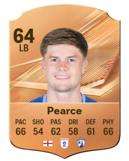Pearce 64 Common LB FC 26 card