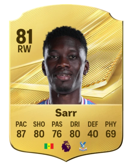Sarr 81 Common RW FC 26 card