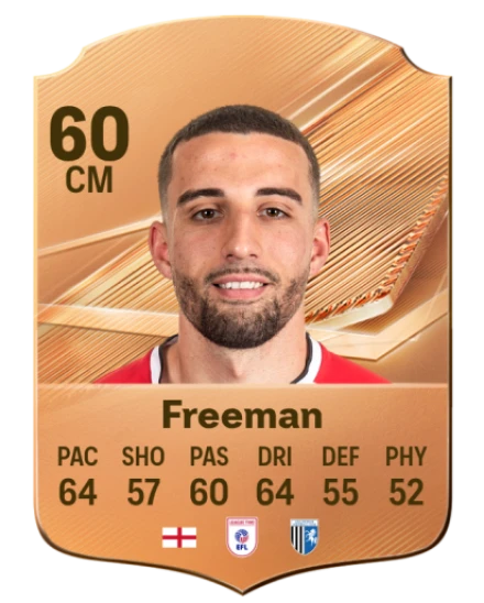Freeman 60 Common CM FC 26 card