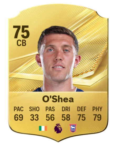 O'Shea 75 Common CB FC 26 card