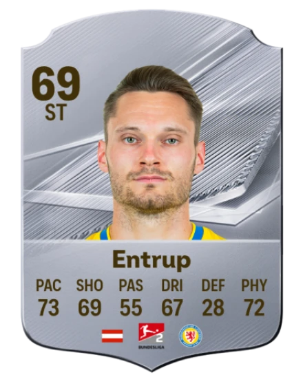 Entrup 69 Common ST FC 26 card