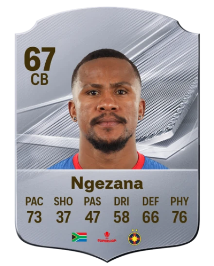 Ngezana 67 Silver CB FC 27 card