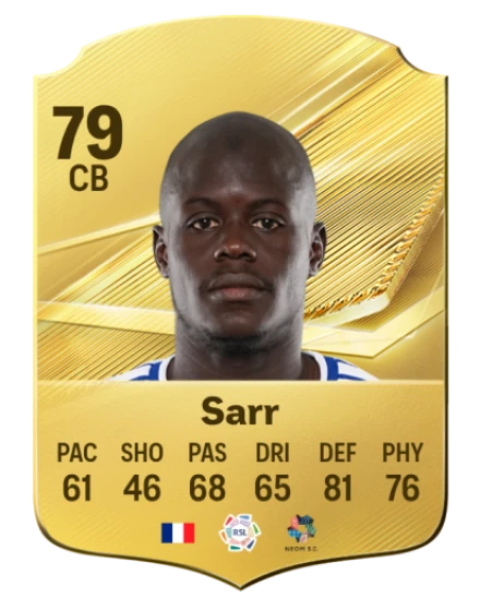 Sarr 79 Common CB FC 26 card