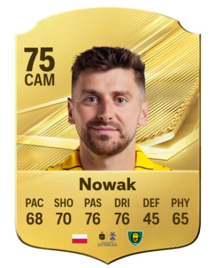Nowak 75 Common CAM FC 26 card