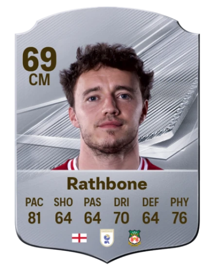 Rathbone 69 Silver CM FC 27 card