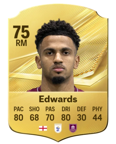 Edwards 75 Common RM FC 26 card
