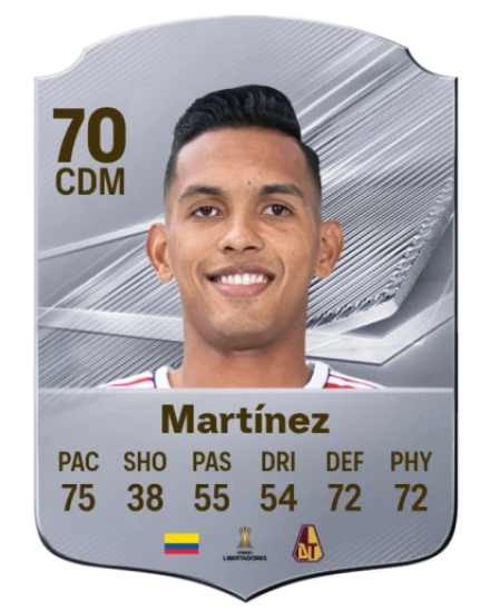Martínez 70 Common CDM FC 26 card
