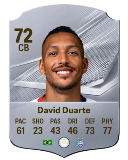 David Duarte 72 Common CB FC 26 card
