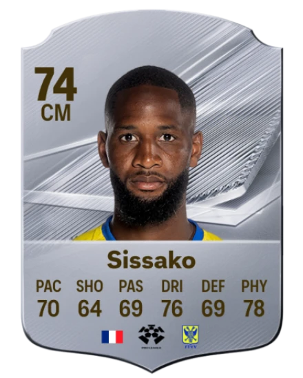 Sissako 74 Common CM FC 26 card
