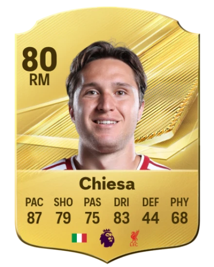 Chiesa 80 Common RM FC 26 card