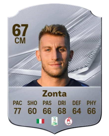 Zonta 67 Silver CM FC 27 card