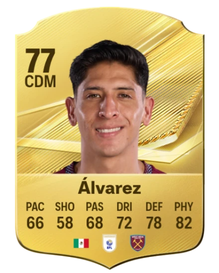 Álvarez 77 Common CDM FC 26 card