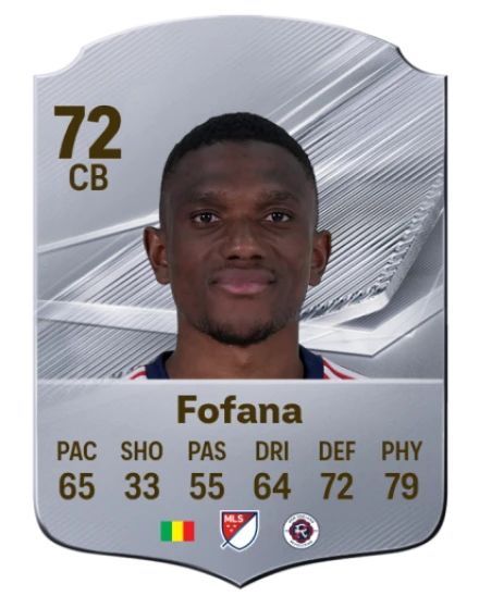 Fofana 72 Common CB FC 26 card