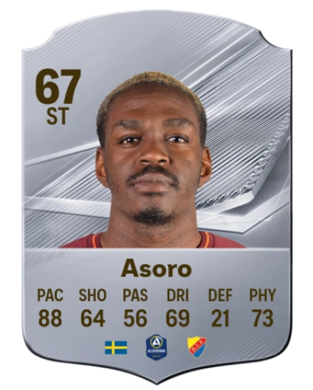 Asoro 67 Rare ST FC 26 card