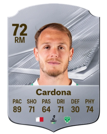 Cardona 72 Common RM FC 26 card