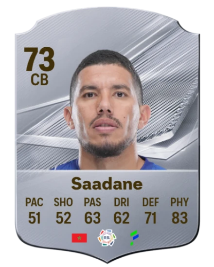 Saadane 73 Common CB FC 26 card