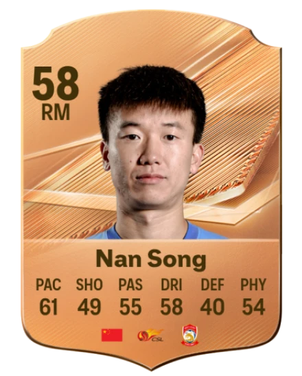 Nan Song 58 Common RM FC 26 card