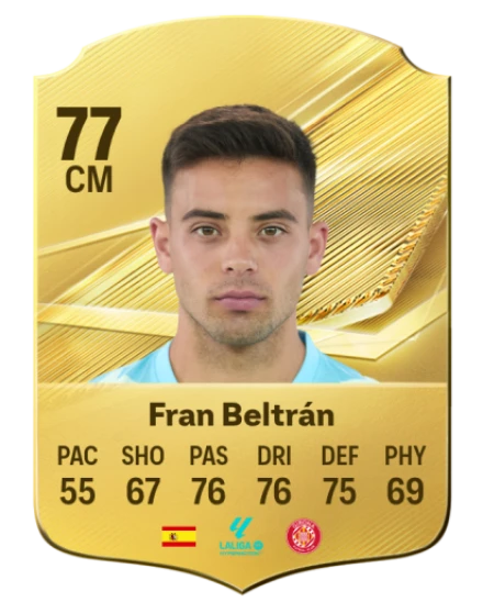Fran Beltrán 77 Common CM FC 26 card