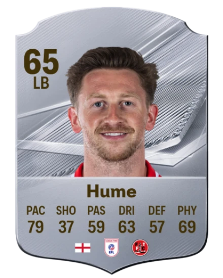 Hume 65 Rare LB FC 26 card