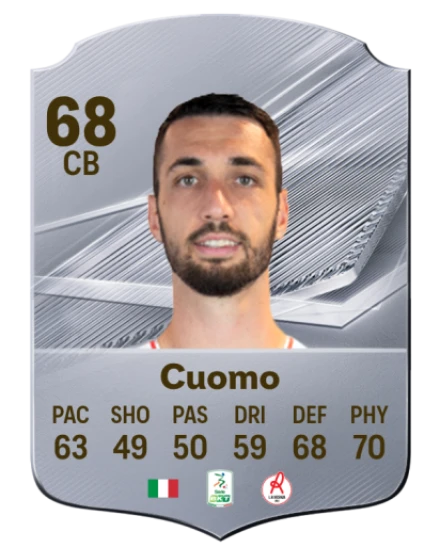 Cuomo 68 Common CB FC 26 card
