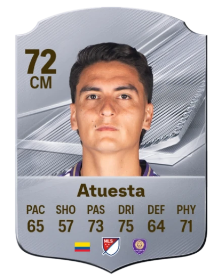 Atuesta 72 Common CM FC 26 card