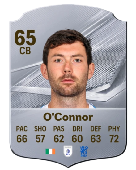 O'Connor 65 Common CB FC 26 card