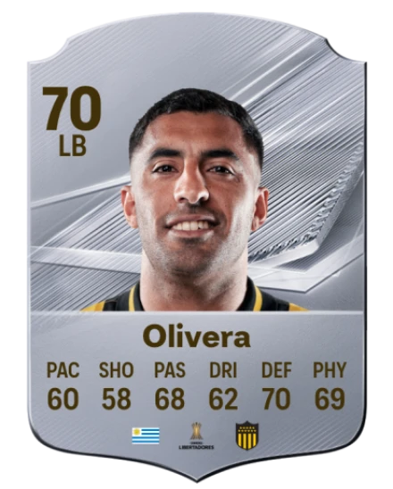 Olivera 70 Common LB FC 26 card