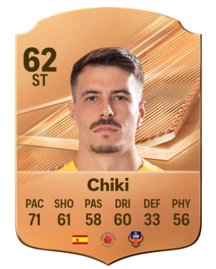 Chiki 62 Common ST FC 26 card