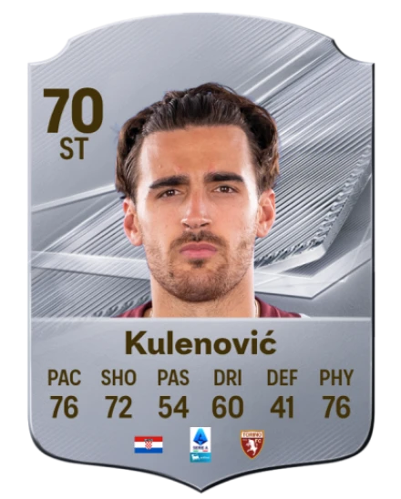 Kulenović 70 Silver ST FC 27 card